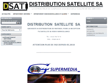Tablet Screenshot of d-sat.ch